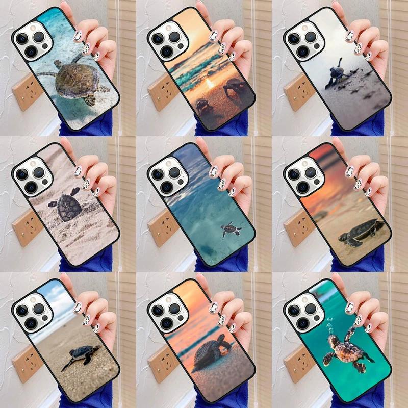 Ocean Sea Turtle Phone Case Cover For iPhone 17 Air 16 15 plus 11 12 13 14 pro max shell coque
