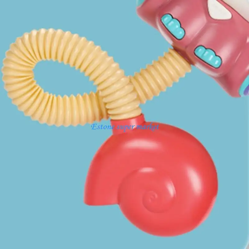 090B Cartoon douche voor hoofde badgoed speelgoed water sprinkler interactief water spuit voor zandstrand bad peuter cadeau-vrij