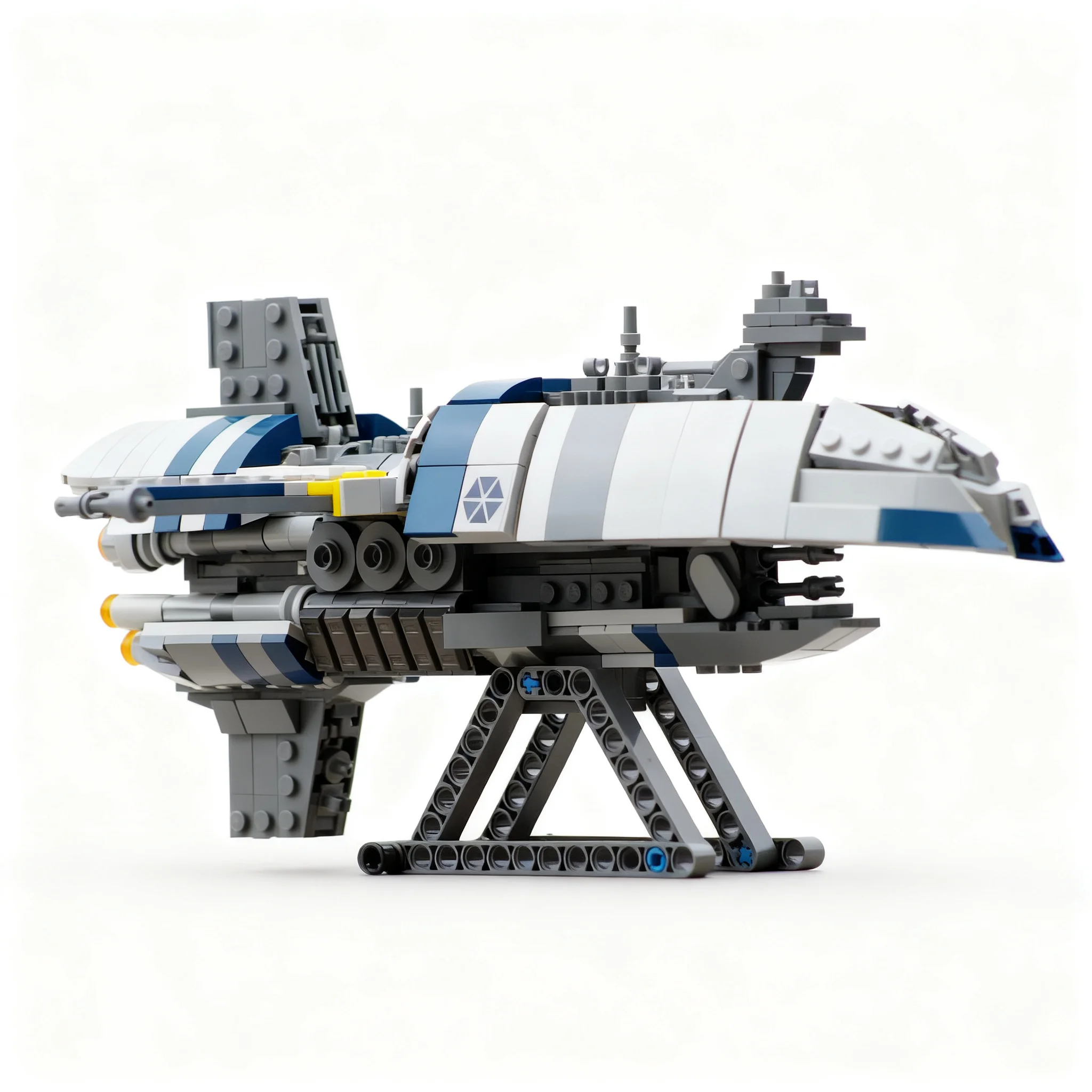 737pcs MOC Star Battle Ultimate Collector Series Munificent-Class Star Frigate C-9979 Landing Craft Model Building Blocks Toy