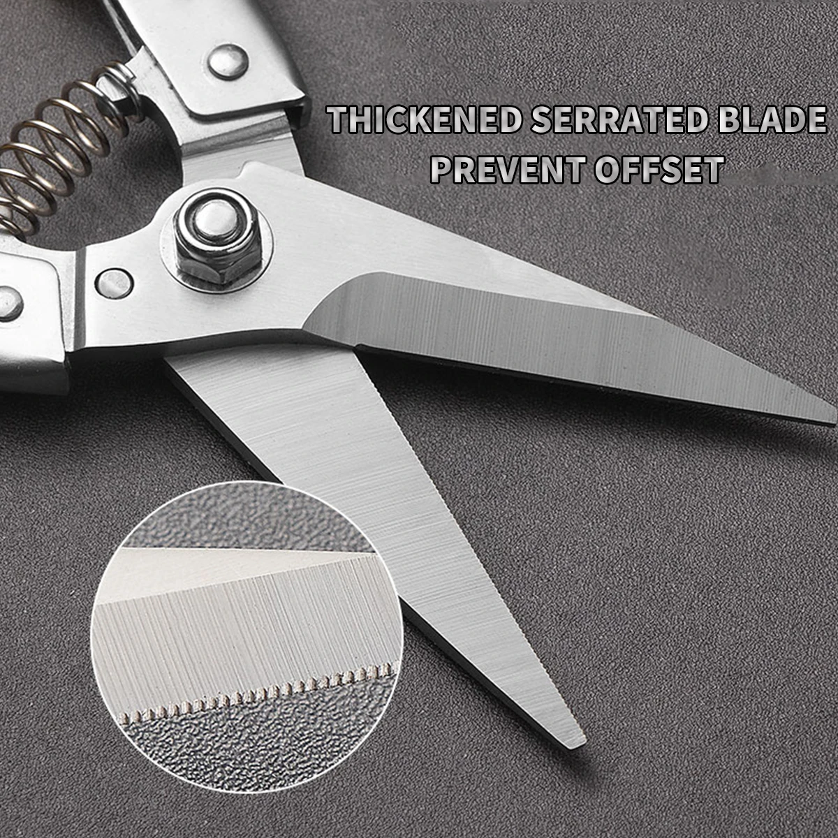 TUPI Commercial-Grade Aviation Snips | Stainless Steel Shears with Locking Mechanism, for Sheet Metal/Plant Equipment Servicing