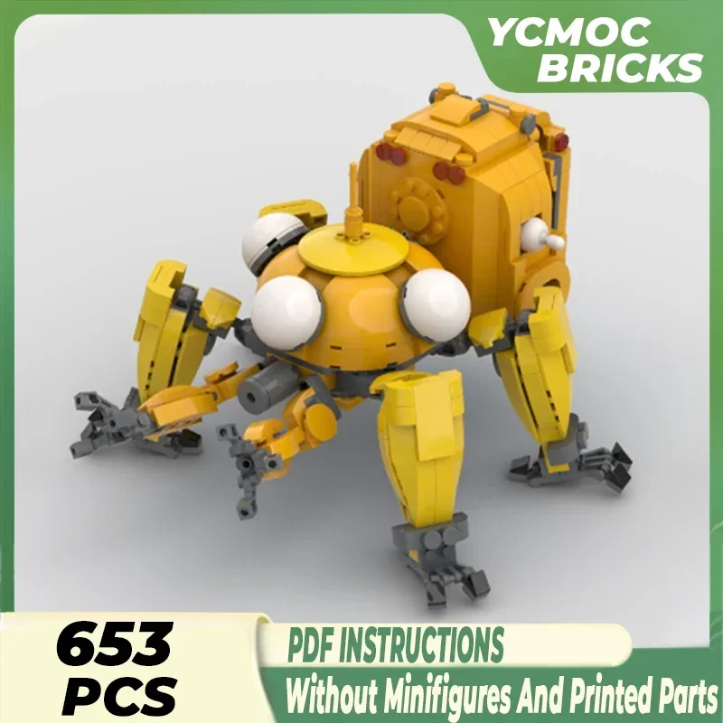 ยอดนิยม Mecha ภาพยนตร์รุ่น Moc อาคารอิฐ Ant Ghost หุ่นยนต์เทคโนโลยี Modular Blocks ของขวัญของเล่นคริสต์มาส DIY ชุดประกอบ