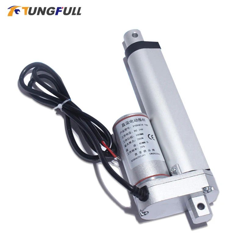 

DC 12V/24V Electric Linear Actuator 100N/200N/300N/500N/700N/900N/1000N Linear Drive Electric Motor 20mm 30mm 50mm Stroke