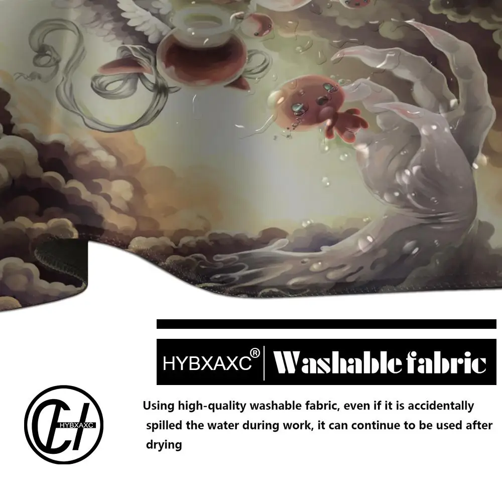 The Binding Of Isaac Mousepad Gamer Gaming Keyboard Pad Computer Accessories Deskmat Mouse Mats Rubber Mat Pc Cabinet Mausepad