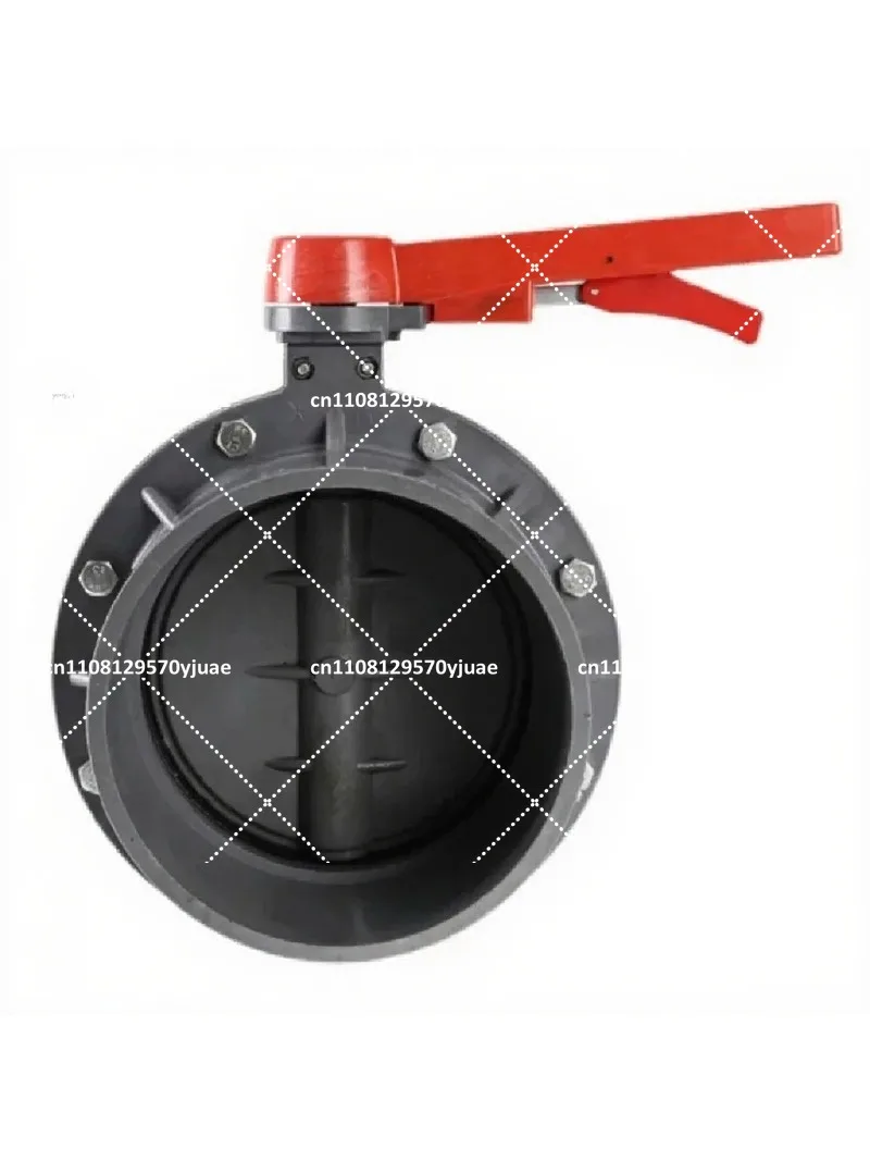 110mm PVC  Valve Full Lug Lever Handle for Aquaculture Water Pipe Control