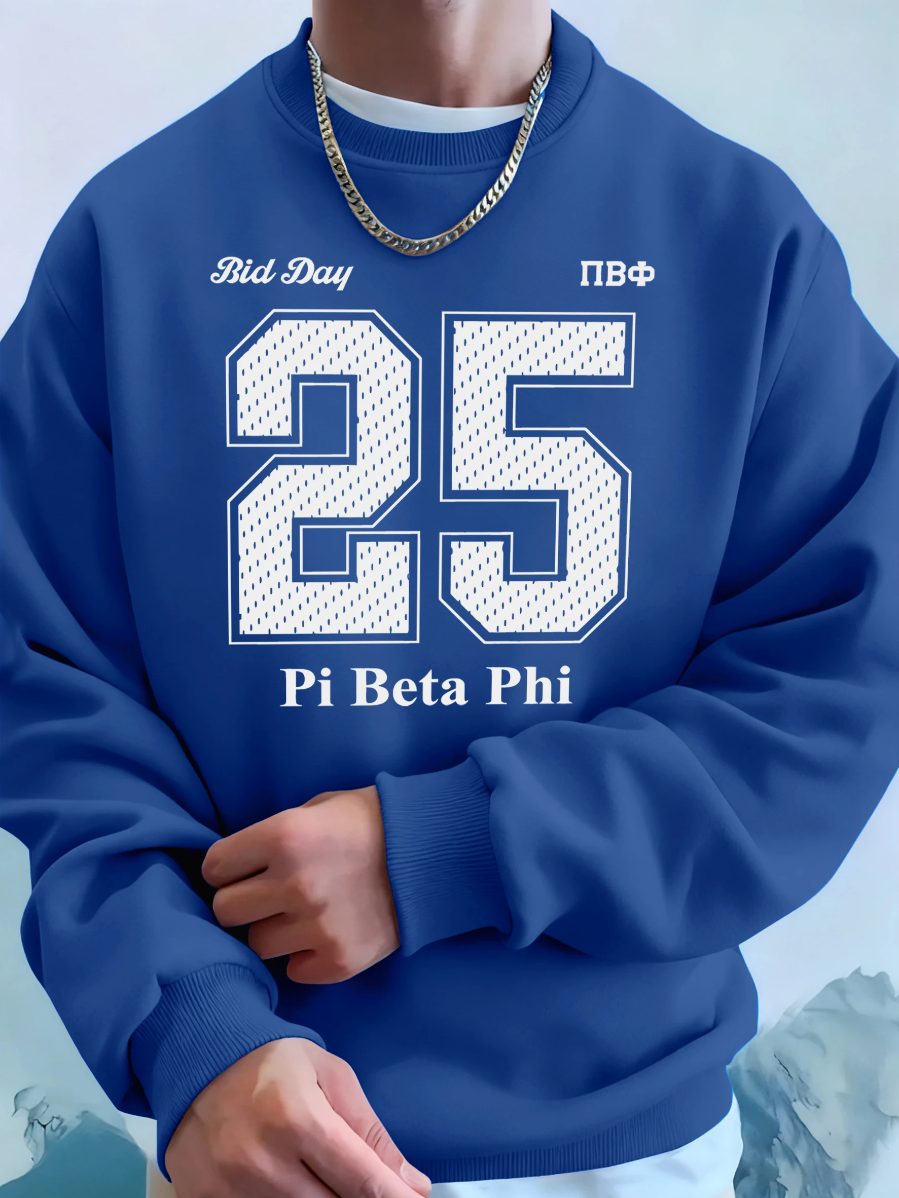 بيد يوم رقم 25 الطباعة لينة الخريف هوديي الذكور الشارع الرياضة بلوزات الركض ملابس رياضية فضفاضة للجنسين الصوف الملابس الدافئة