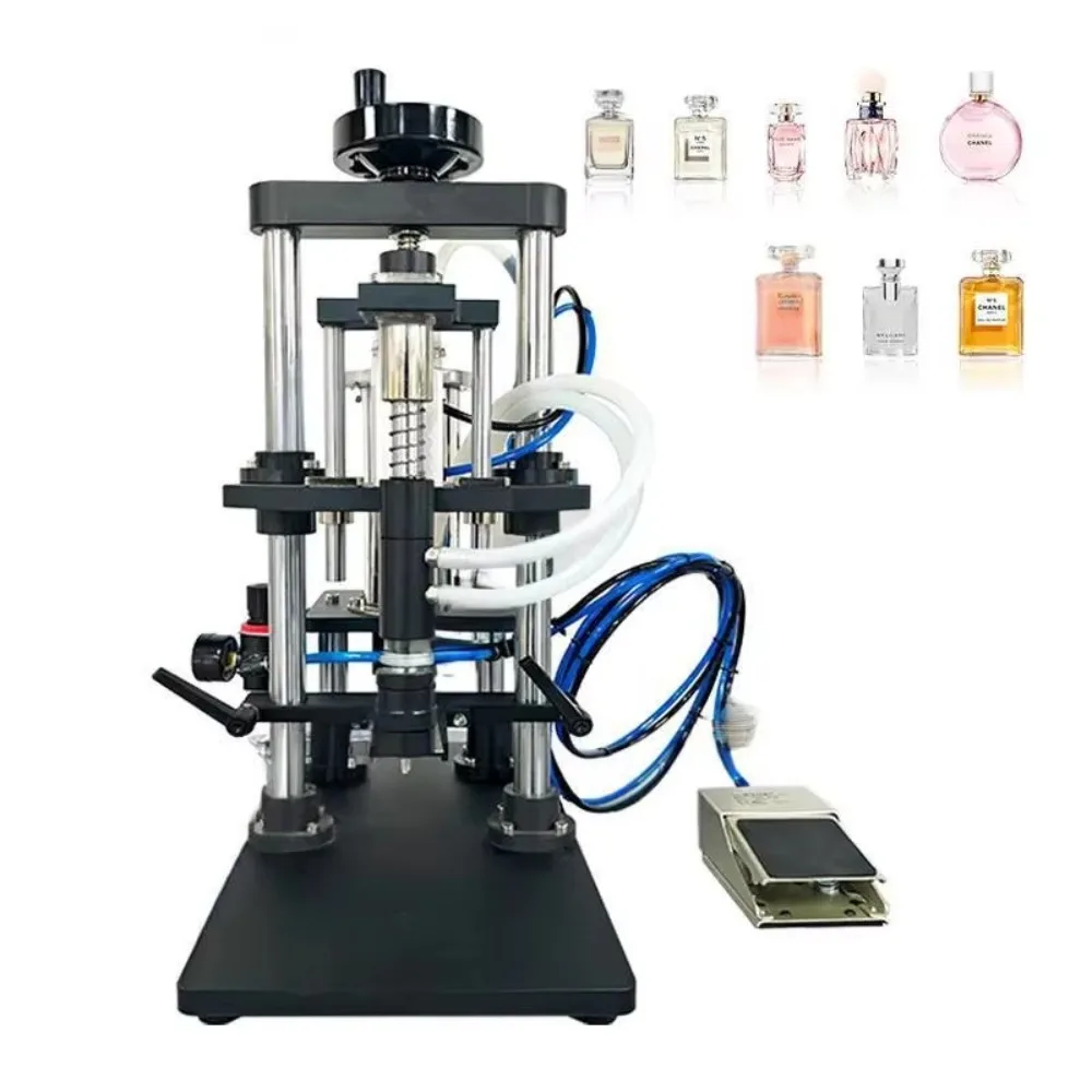 

Single head semi-automatic perfume filling machine Negative pressure perfume full pneumatic vacuum filling machine