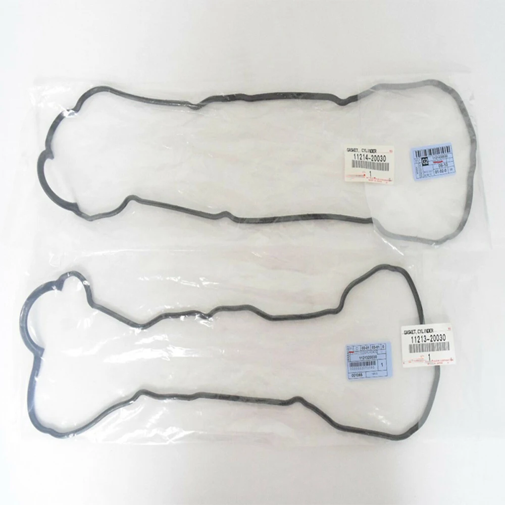 TOYOT A/LEXU S VALVE COVER GASKET 11214-20030 & 11213-20030 3MZFE