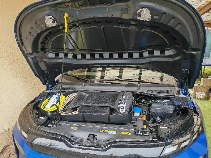 

Qty(1) Стойка капота для Skoda El그 2025-present Передний капот Модифицированный газовый пружинный амортизатор Подъемная опора Демпферная планка