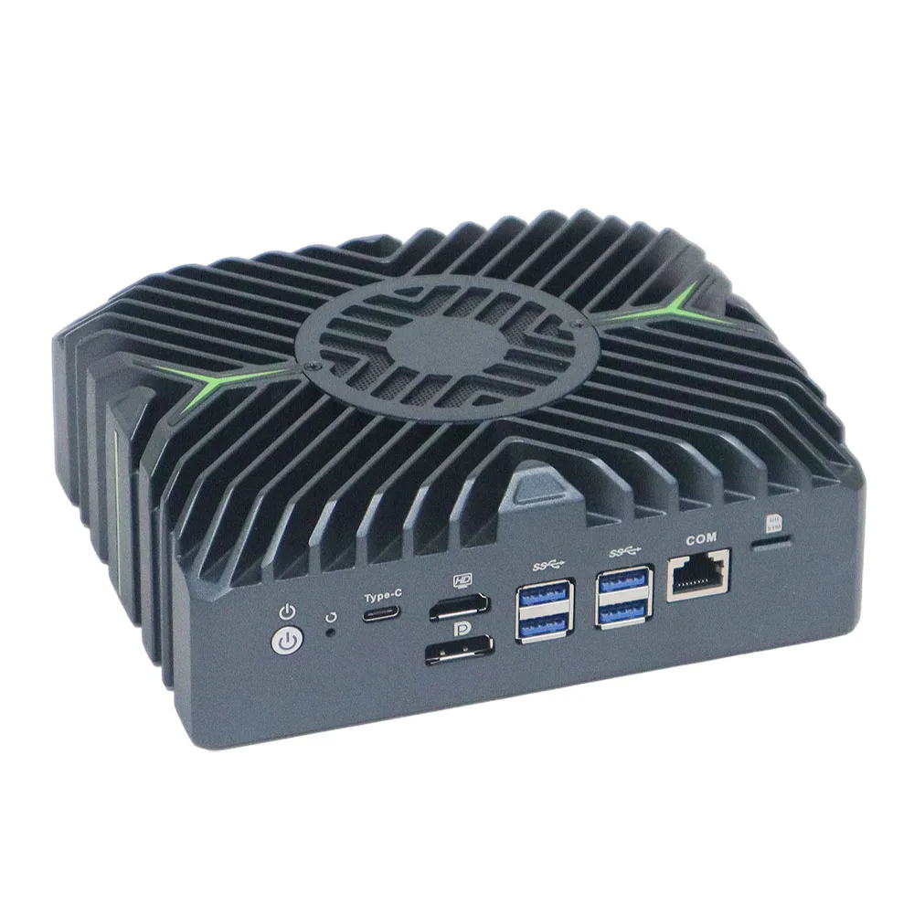 AI Gamer Mini PC Intel Ultra 5 125U HD DP Type-C 8x2.5G i226V LAN 1xRJ45 COM pfsense Security Firewall Soft Router Computer #3