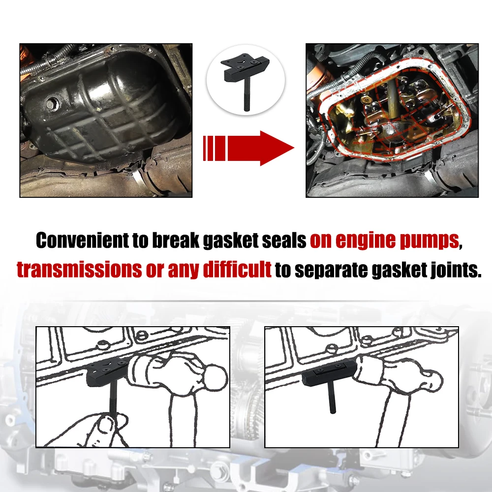 Óleo pan separador ferramenta transmissões do motor óleo pan separador kit óleo pan selo ferramenta de remoção do cortador ferramenta de reparo do carro