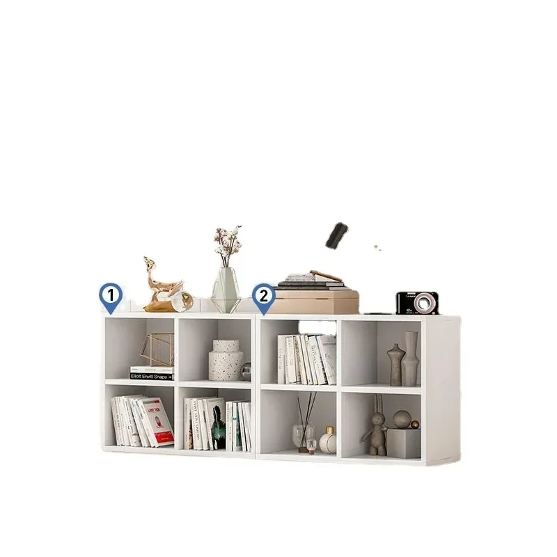 

Низкий книжный шкаф, полка, напольный комбинированный решетчатый шкаф, шкафчик для гостиной, стеллаж для хранения студентов