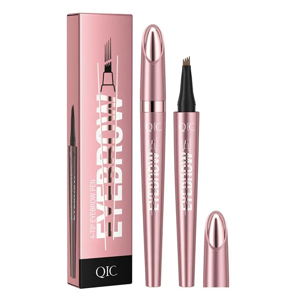 Multifunktionaler flüssiger Augenbrauenstift, ultrafeiner Eyeliner, liegender Seidenraupe, wasserdicht, grau, braun, Augenbrauenverstärker, Tattoo-Kosmetik