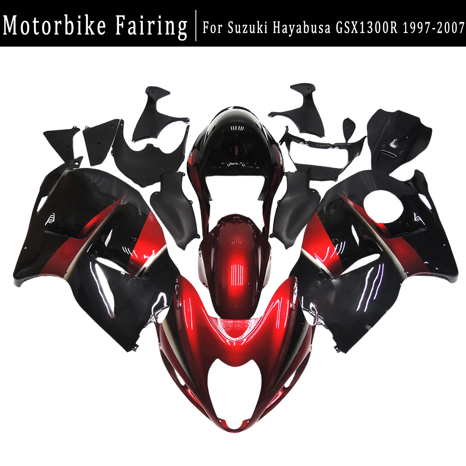 Motorcycle Fairing Kit ABS Plastic Injection Body Full Bodykit Accessories For Suzuki Hayabusa GSX1300R 1997-2007