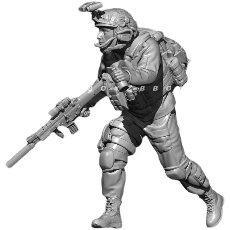 1/35 Resin Soldat Modellbausätze DIY Figur selbstmontiert TD-3380