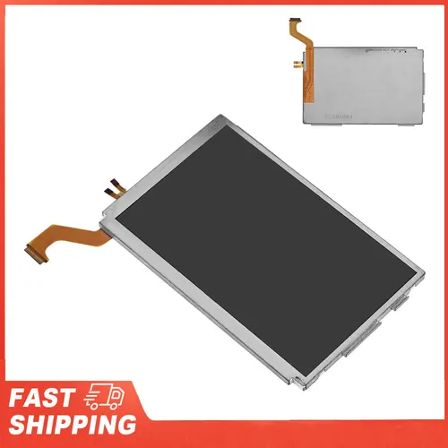 Reemplazo de pantalla LCD superior superior, piezas de repuesto de pantalla LCD, accesorios para juegos del sistema 3DS XL, pantalla superior para 3DS XL