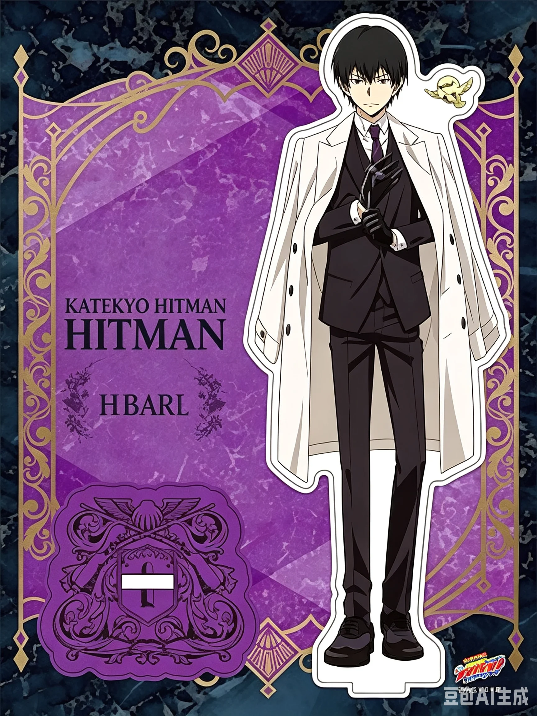 Hot 15CM Anime HITMAN REBORN! Figure Peripheral Collection Acrylic Stand Model Decorations Gifts Bookshelf Decoration Keychain