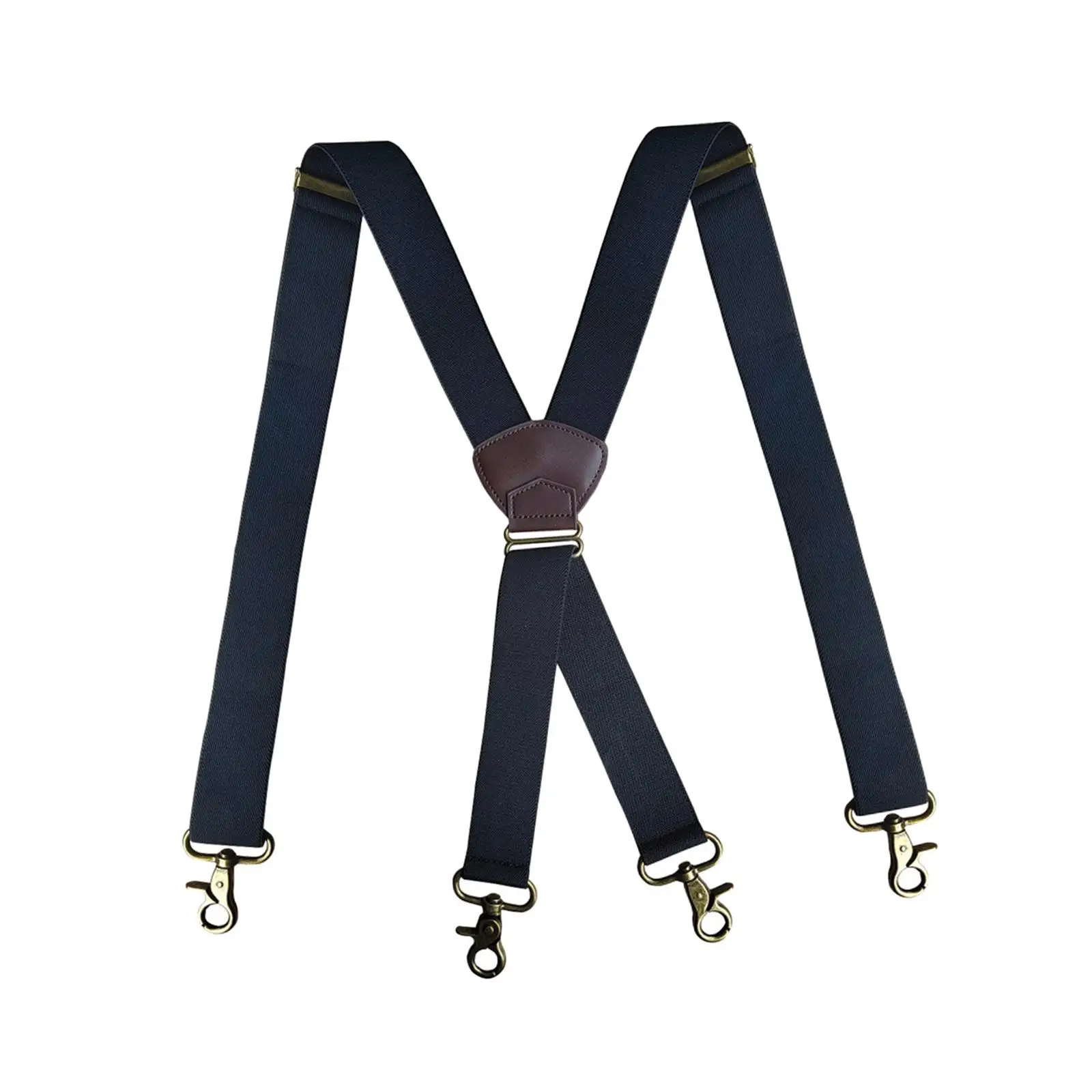 Suspenders for Men Durable with 4 Clips Clothing Accessories Elastic Straps for Shopping Festivals Party Holidays Costume Party