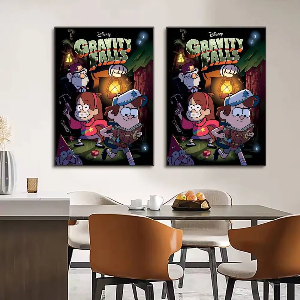 ملصق أنيمي الجاذبية عالي الدقة على الحائط اللاصق المقاوم للماء وغرفة المعيشة المنزلية وغرفة النوم والديكور الجمالي #5