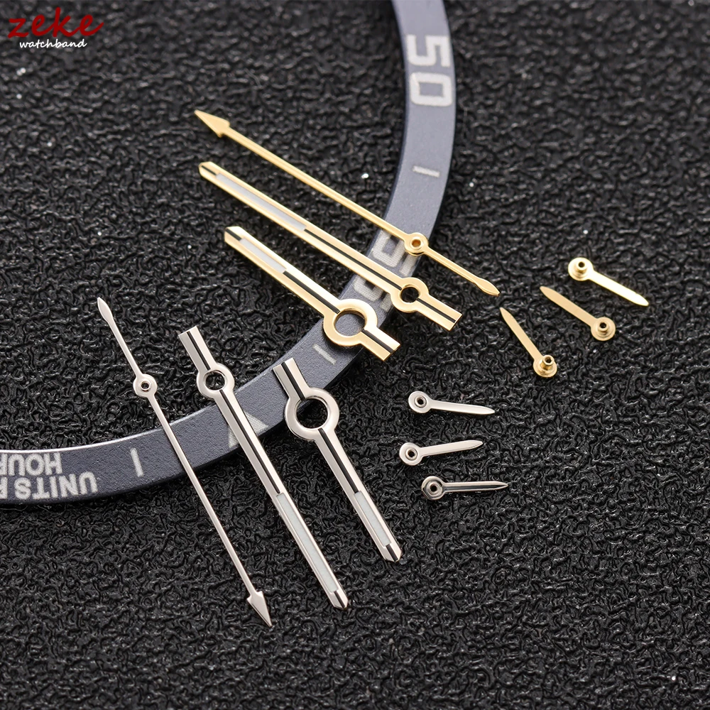 VK63 Watch Hands Rose Gold Silver 6-Hands Fit For VK63 Quartz Movement Green Luminous Watches Parts Pointer/Needle Accessories image 3