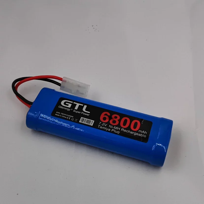 Mkepa 7.2V 6800mAh NiMH Replacement RC Battery with Tamiya