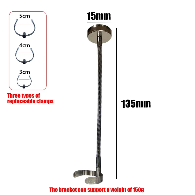 Strong Magnetic Suction Base Adsorption Bracket Model for Display Bracket Hanging Cartoon Doll Figurine Fixed Action Tool Stands