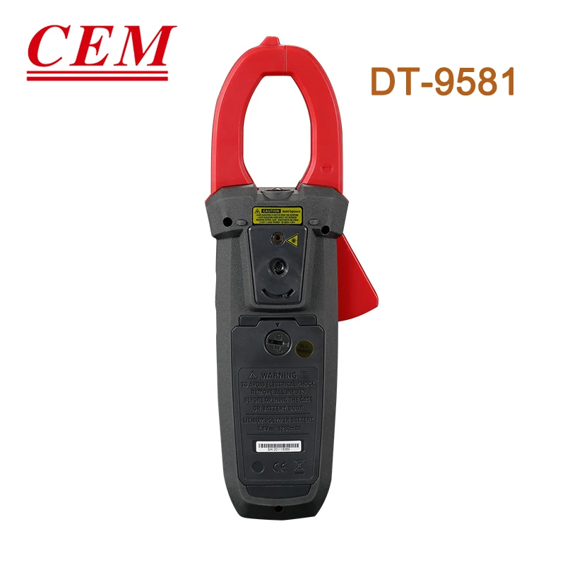 CEM DT-9581 المهنية 120x120 الأشعة تحت الحمراء الحرارية lmager التيار المتناوب/تيار مستمر صحيح RMS المشبك متر مع شاشة الكريستال السائل #2