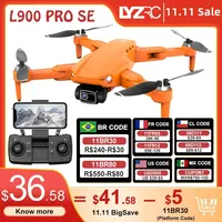 LYZRC L900 PRO SE GPS Drone 4K Professionele HD Dual Camera Dron Borstelloze Motor 5G WIFI FPV Opvouwbare