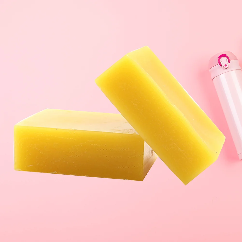 

2Pcs Polishing Wax Beeswax Furniture Wood Floor Maintenance Natural Wood Seasoning Wax Collectables Protection Yellow