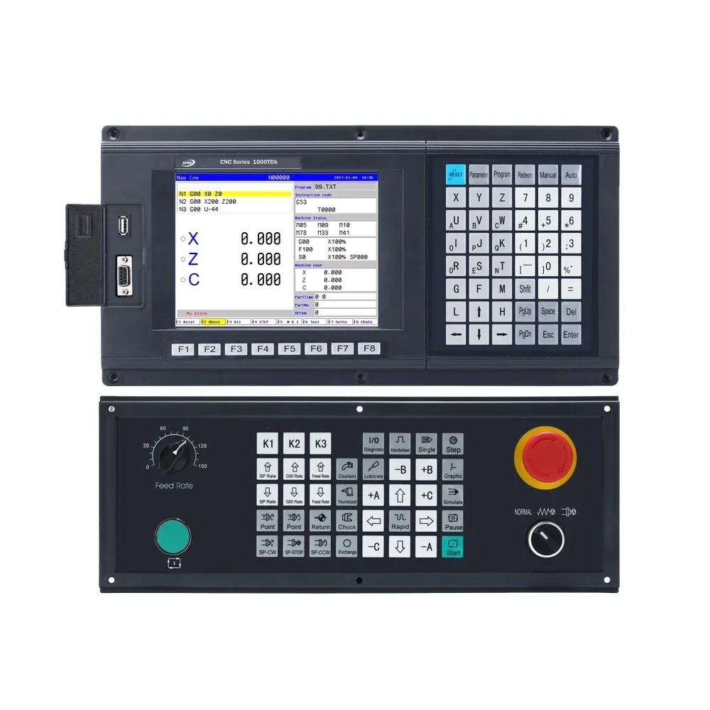 

The most ideal 3-axis CNC lathe controller for CNC CNC1000TDb-3 retrofitted lathes and turning centers