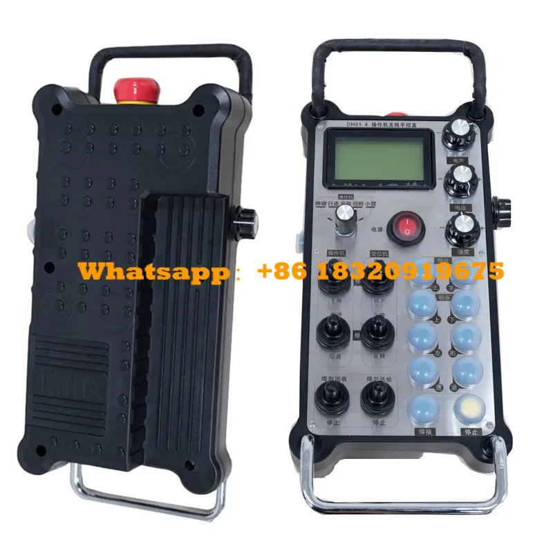 CNC 6 joysticks motor telescópico uso de control remoto industrial para grúa y polipasto telecrane IP67 impermeable