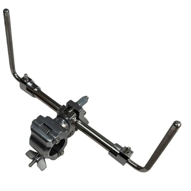 ชุดอุปกรณ์เสริมกลอง ABKV-For ที่ยึดคาวเบลล์แบบสองหัว สำหรับกลอง ที่หนีบคาวเบลล์ ตัวยึดเครื่องดนตรีประเภทเพอร์คัชชันสำหรับมือกลอง