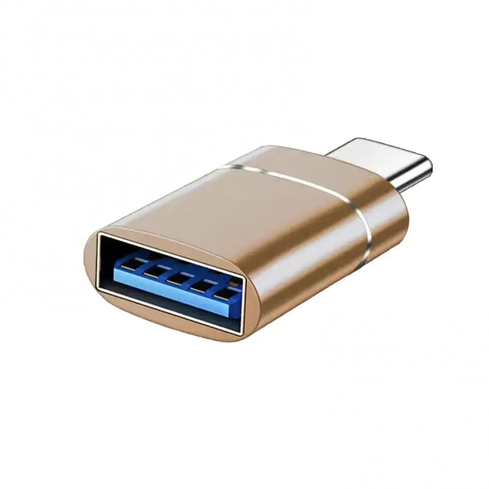 Adaptador de cargador USB 3 0 a tipo C OTG, conector tipo C a USB macho a tipo c, convertidor adaptable para PC, coche, ipad