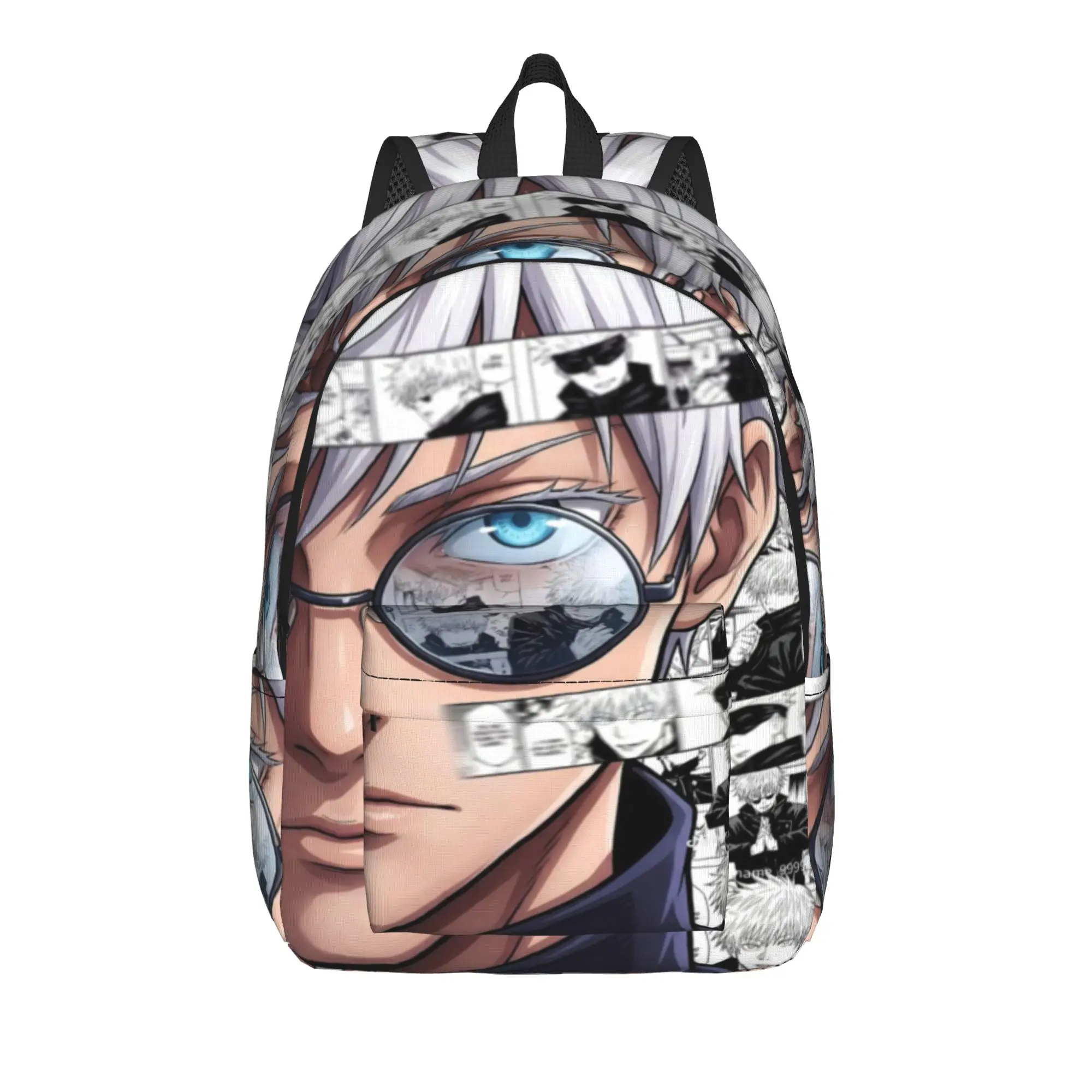 

Jujutsus Kaisens Casual Backpack Durable Student Work Daypack for Men Women College Canvas Bags
