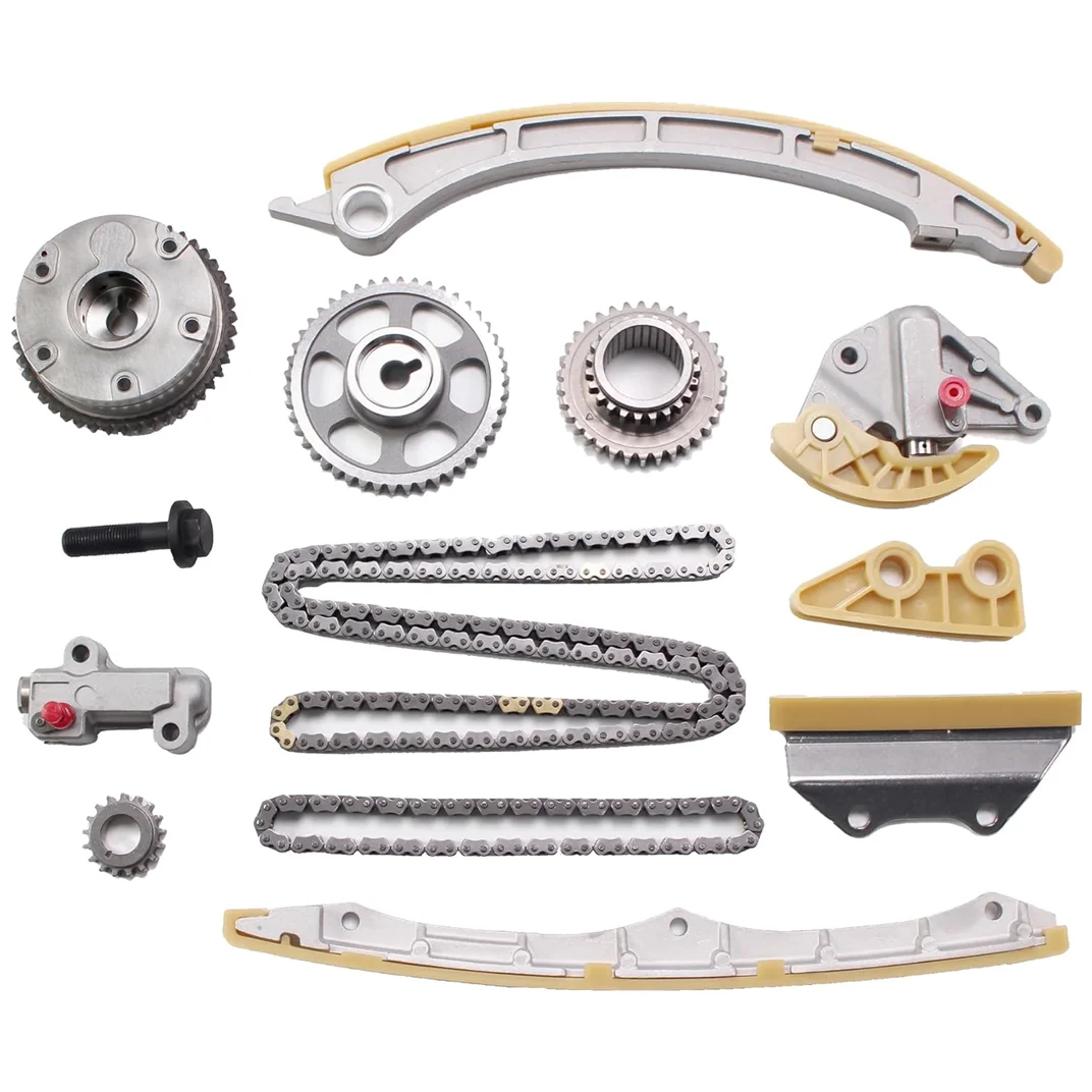 

Комплект цепи ГРМ с регулятором распредвала и шестерней VVT для HONDA ACCORD CROSSTOUR CR-V 2.4L L4 DOHC K24Z2 K24Z3 K24Z6 2008-2015 гг.