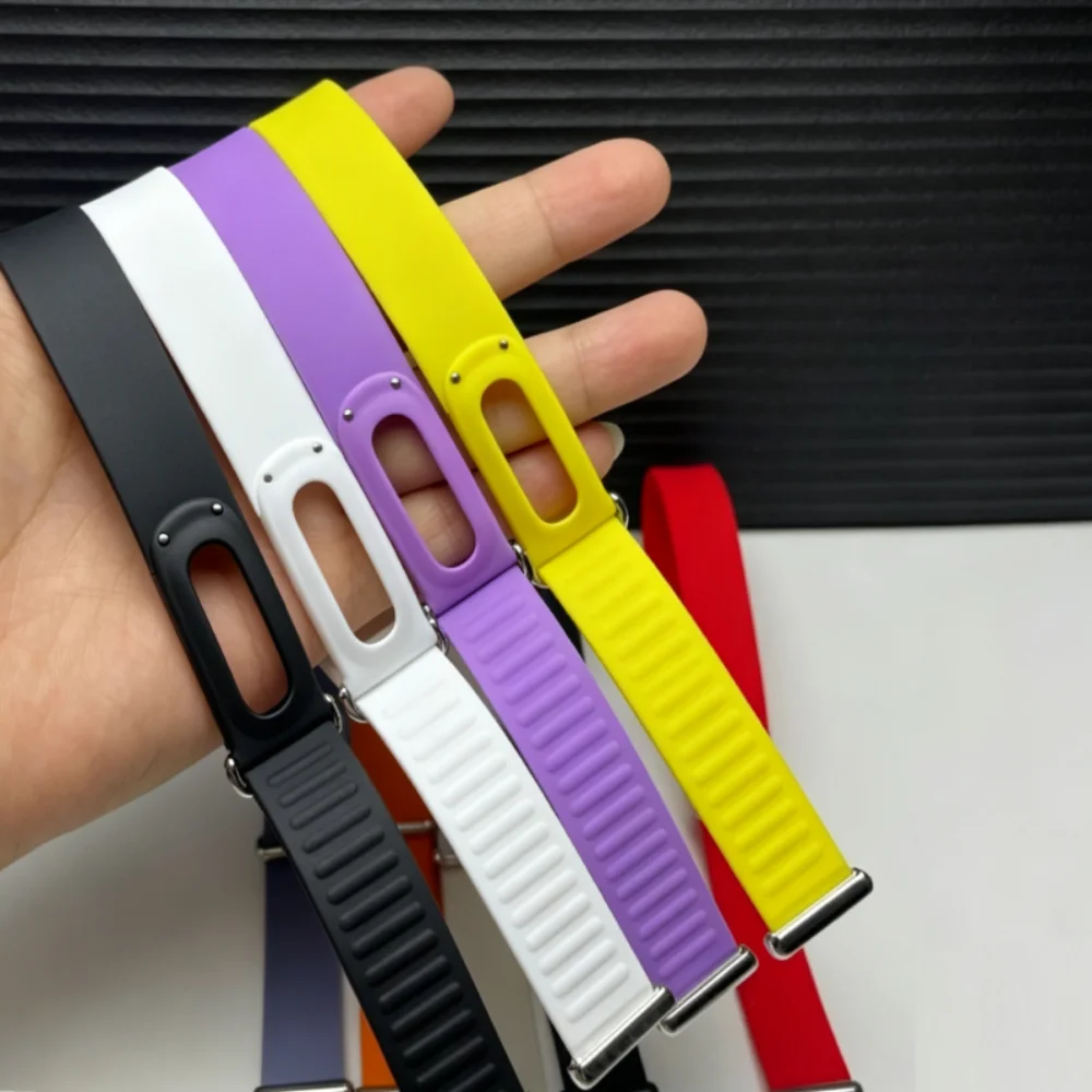 Silicone Watch Strap for Google Fitbit Air Watch Soft Replacement Bracelet Watch Band for Google Sport Loop Correa Wristband