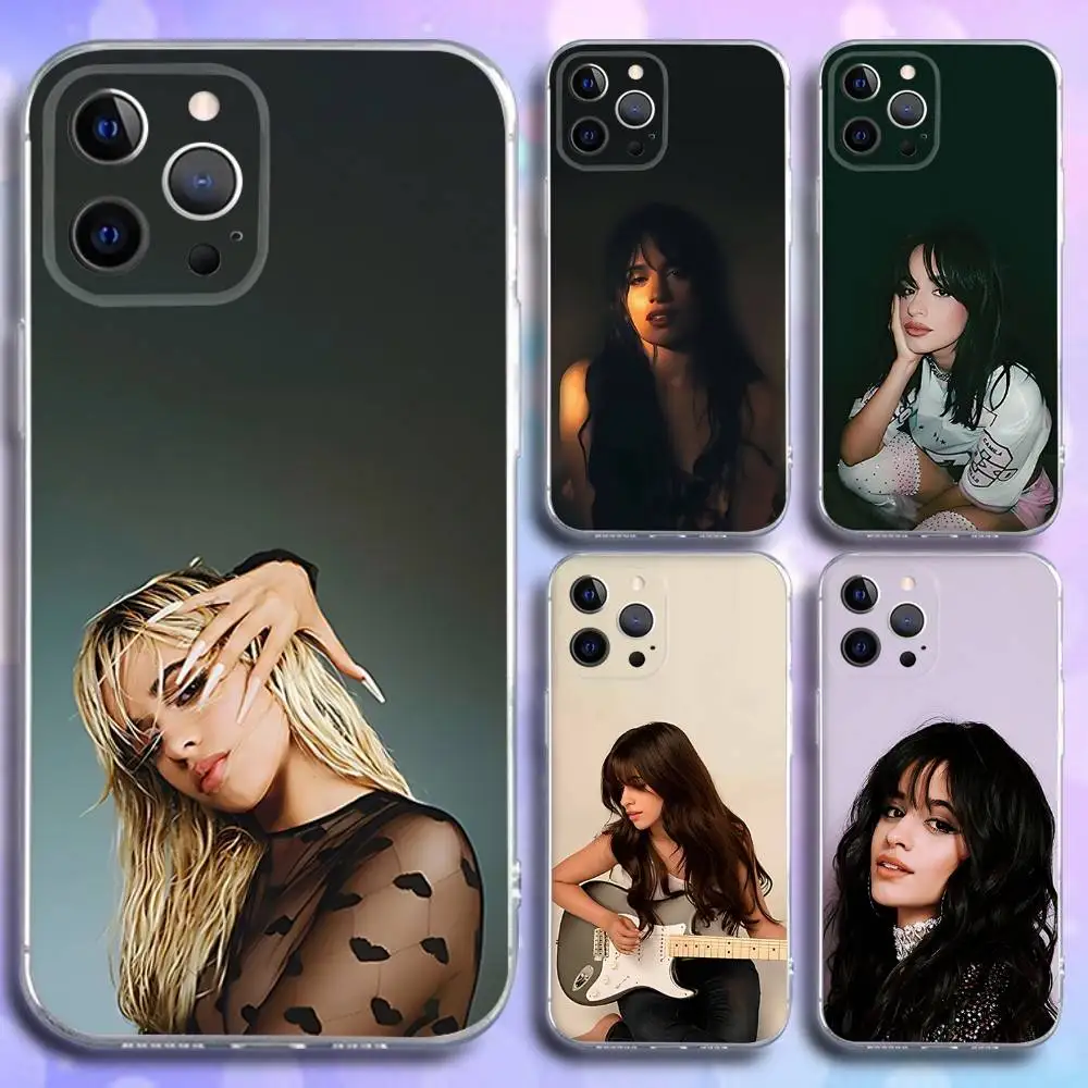 

C-Camila C-Cabello Cxoxo Phone Case For iPhone 17,16,15,14,13,12,11 Pro,Max,Plus,X,XS,XR,SE4,E Mini Transparent Soft Cover