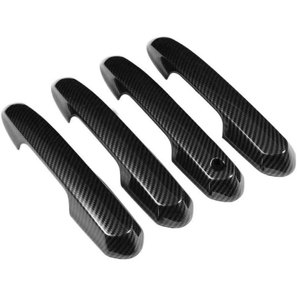 

Trim Door Handles Cover Decoration Door Handle Cover Protected Replacement Part ABS Plastic Car Styling Brand New