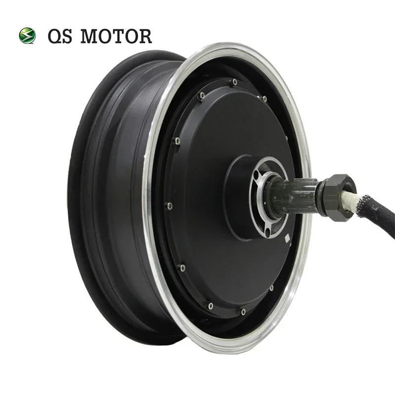 QS 12x3.5inch 2000W 260 V1 BLDC Electric Scooter Single Shaft In-Wheel Hub Motor for Low Speed