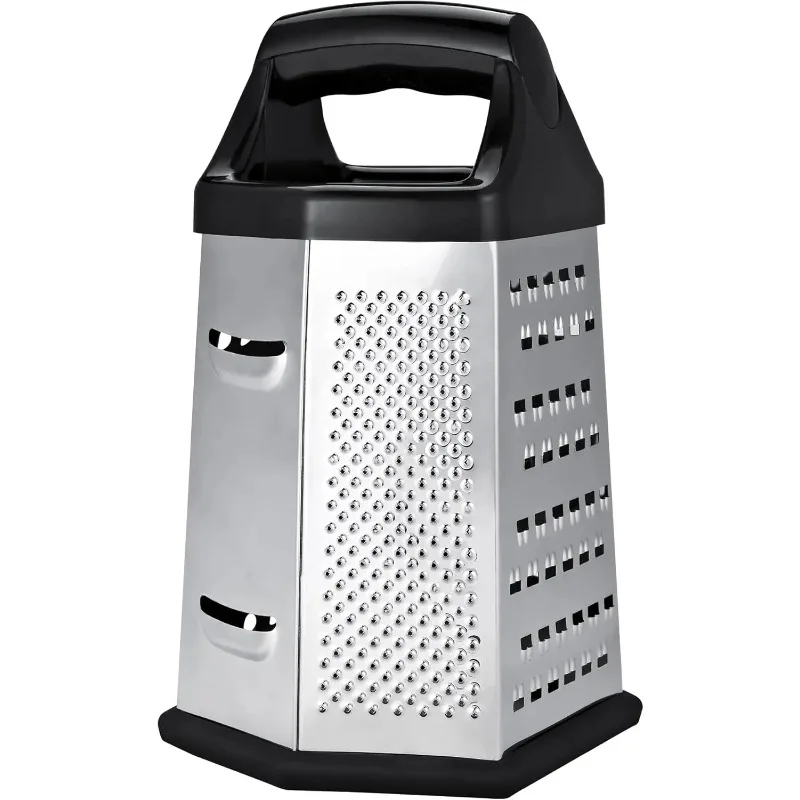 

Multifunctional Vegetables Box Grater Stainless Steel 6 Sides Slicer Shredders Manual Cheese Potato Graters Kitchen Accessories