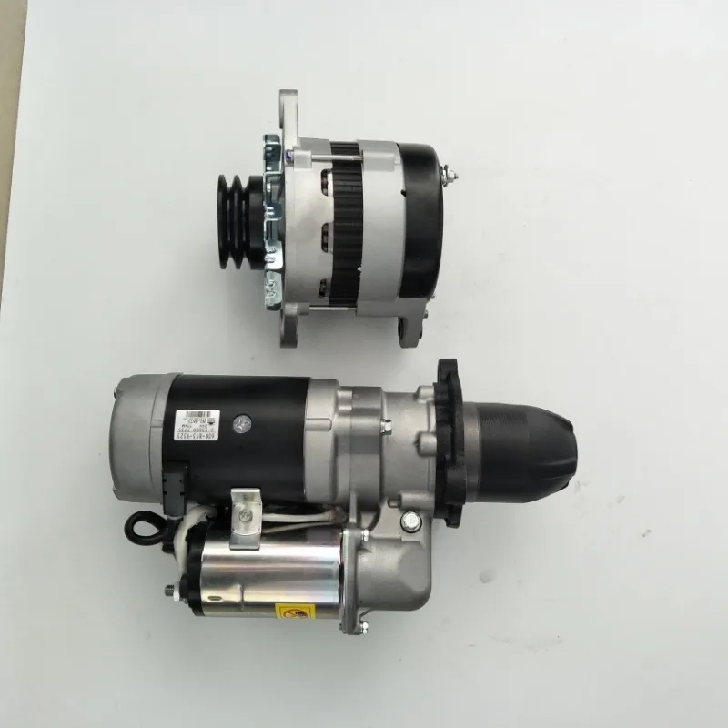 Excavator Spare Parts Engine Starter Motor 6D170 600-813-9511 Fast Delivery