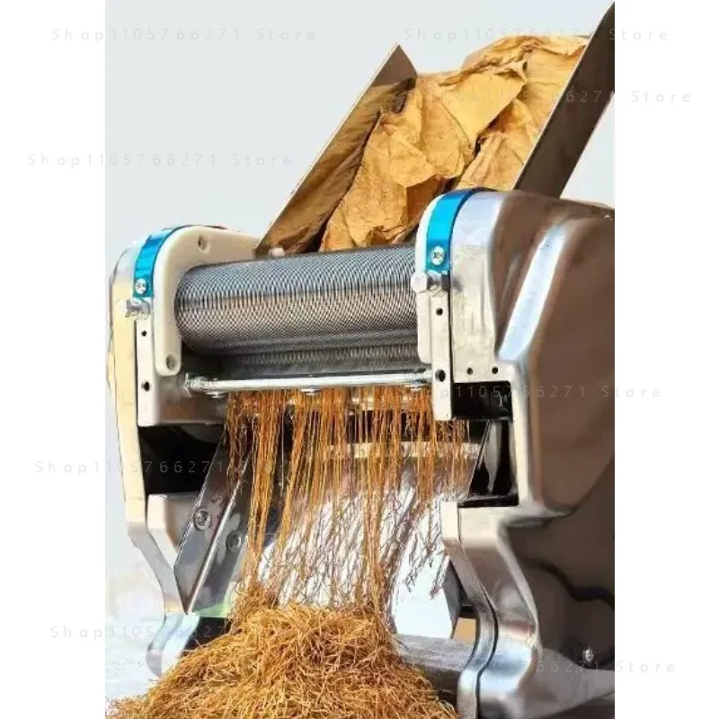 Tobacco Leaf Shredder Machine 0.7mm 1mm Tabletop Tangerine Peel Chopping Machine Herbal Cutting Shredding Machine