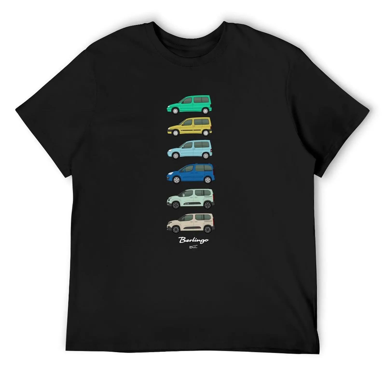 

Berlingo Classic Car Collection Artwork T-Shirt man clothes sublime shirts graphic tees tees t shirts men