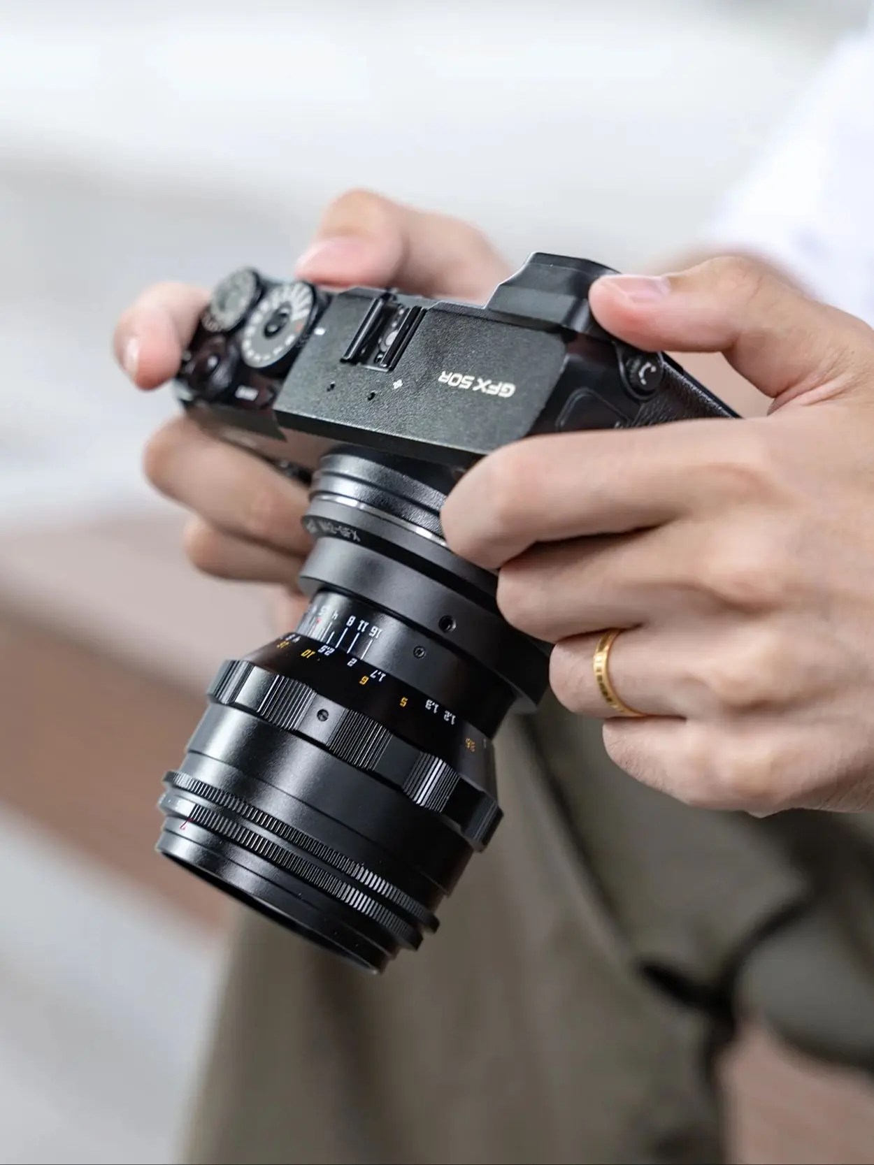 Obiektyw TTArtisan 75mm F1.5 z ręcznym ustawianiem ostrości do adaptera M42, kompatybilny z Sony E, Nikon Z, Nikon F, Canon R, Fuji FX, EOS M, M43, EF L, GFX — zdjęcie produktu 7