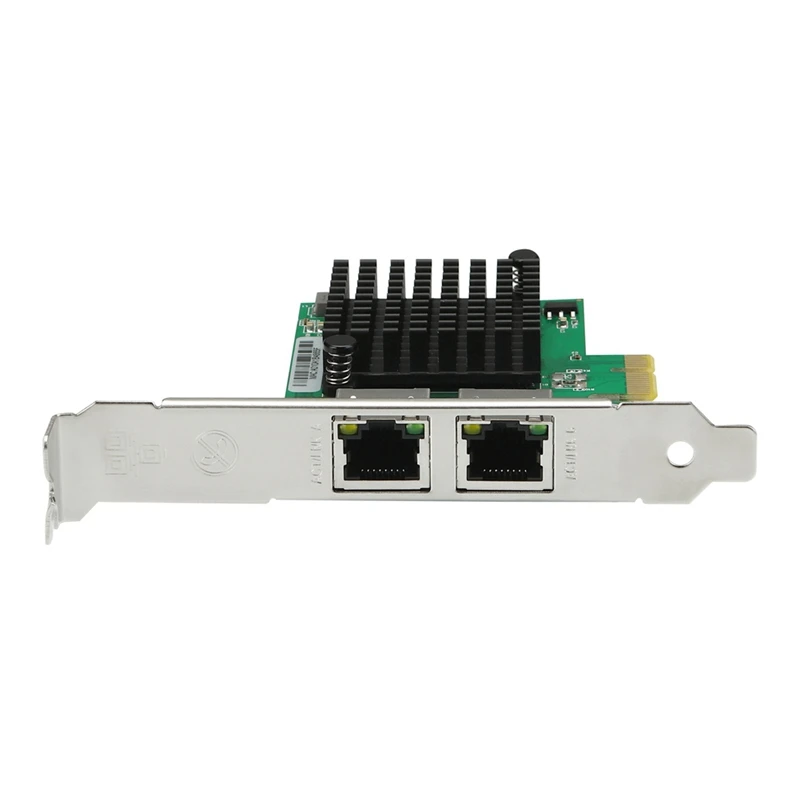 Super Sale I350-T2 PCIE X1 Gigabit Ethernet Network Card Dual RJ45 Server