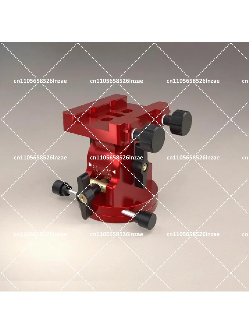 Heavy Duty Latitude Adjustable Base with Dovetail Plate for Star Tracker Astro and Night Sky Photography