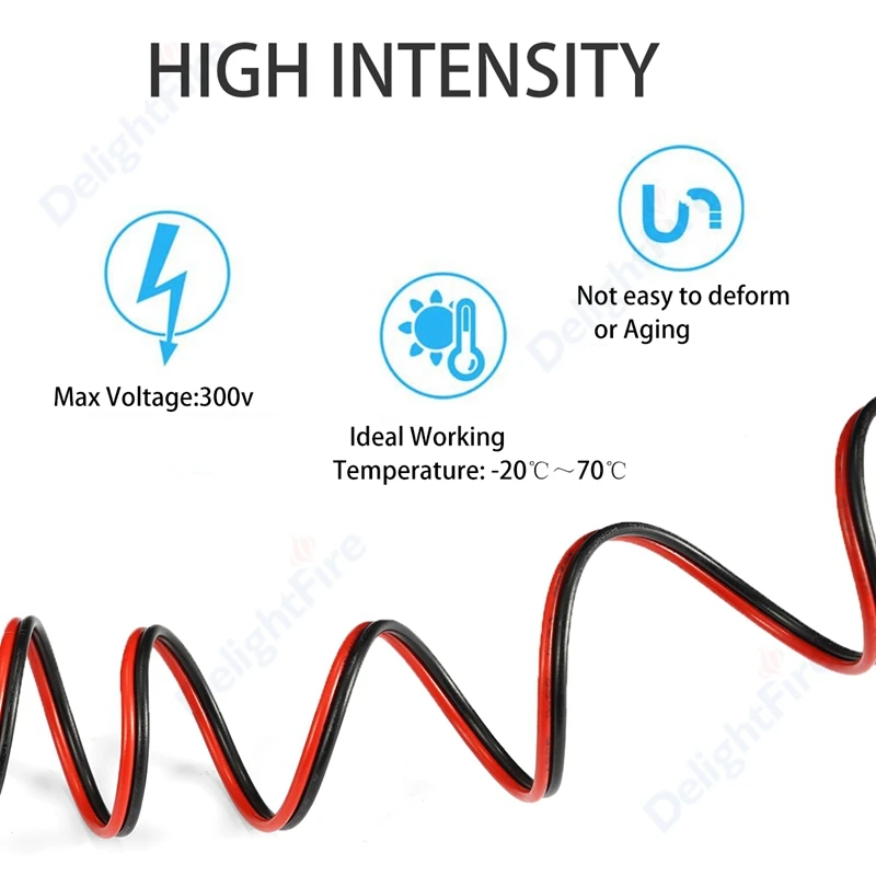 2/3/4/5/6Pin LED سلك كهربائي 22/20/18AWG المعلبة النحاس معزول PVC تمديد كابل ل 5050 RGB LED قطاع ضوء مكبرات الصوت #4
