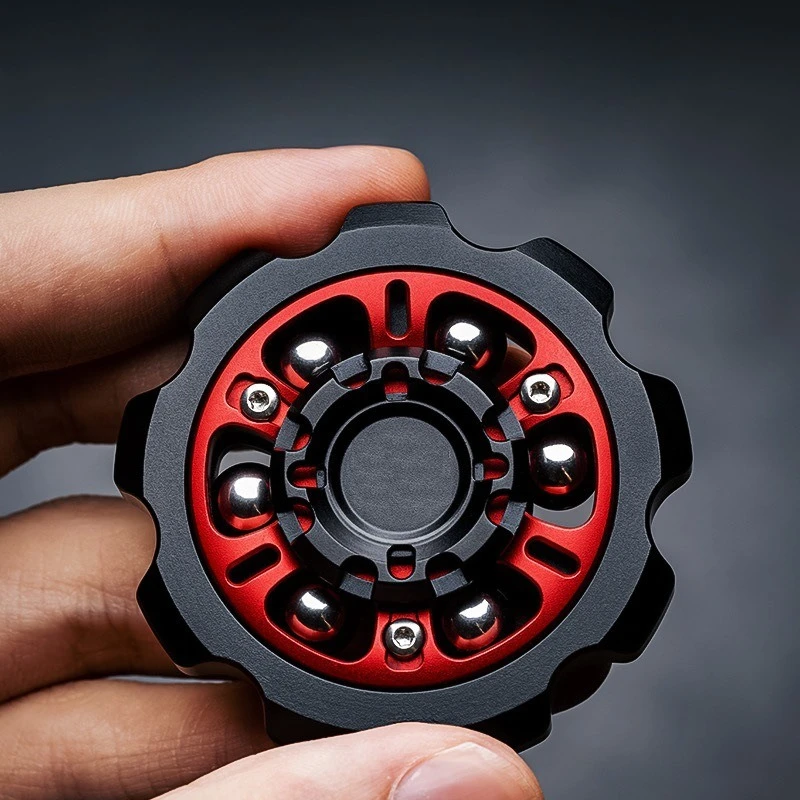 EDC Gear Metal Fidget Spinner Aviation Aluminum Hand Spinner Adult Fidget Toys Office Stress Relief Toy Creative Gifts