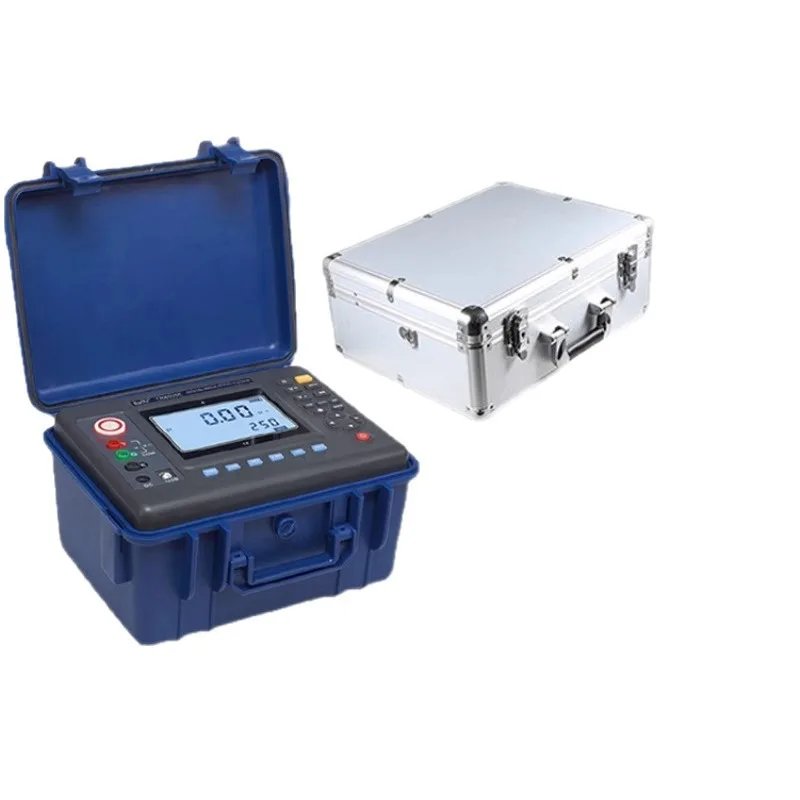 High Precision Digital Insulation Resistance Tester Megohmmeter High Voltage Ohmmeter Professional Resistance Meter Accurate