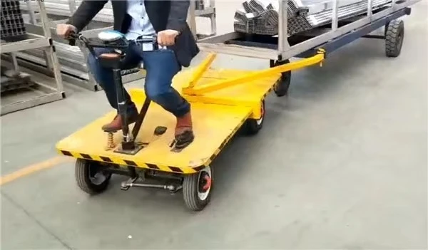 Electric Light and Small Cargo Vehicle Storage Cart Hand Trolley for Agriculture