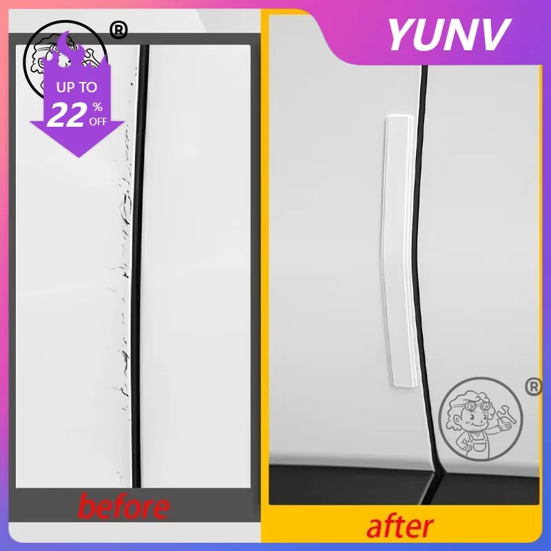 YUNV For Toyota RAV4 XA60 2026 Car Door Anti-Collision Strip Door Protective Sticker Scratch Resistance car Accessories